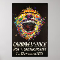 Carnaval de Nice, Roi des gastronomes, Poster