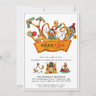 Carnaval déplaisant   Haunted Vintage Circus Party