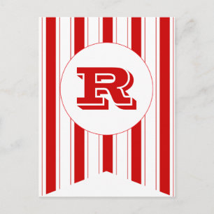 Carnaval Red Party Drapeau Bannière Carte postale