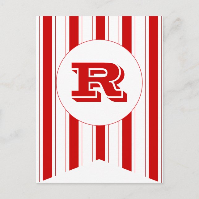 Carnaval Red Party Drapeau Bannière Carte postale (Devant)