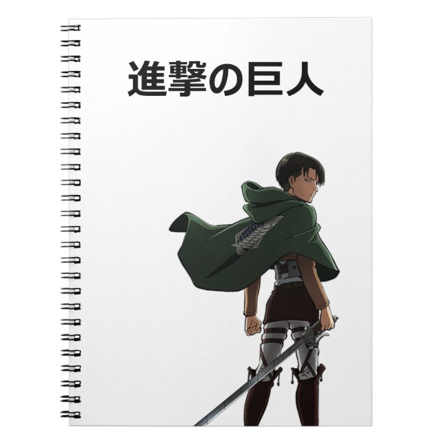 Carnet 進撃の巨人-Shingeki no Kyojin (Levi Ackerman) (Devant)