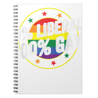 Carnet 0 Libéral 100 Gay LGBT Design pour les conservateu