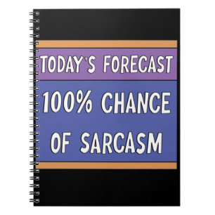 Carnet 100% de chance de sarcasme