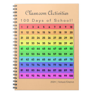 Carnet 100 jours d'activités scolaires sur mesure