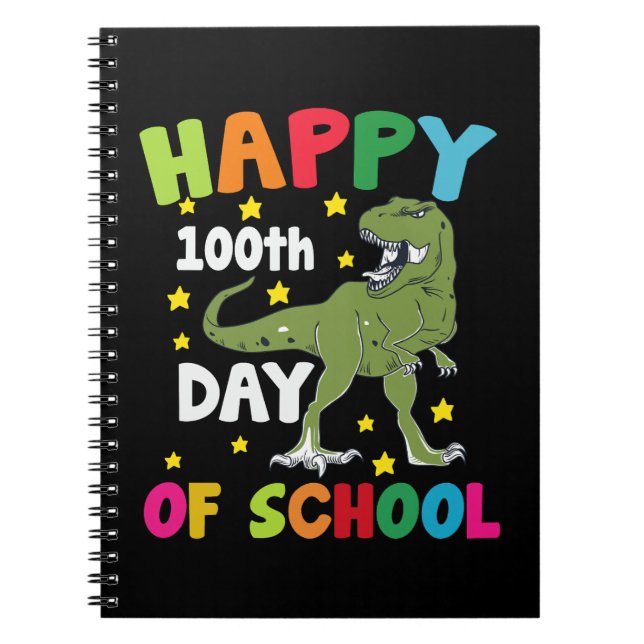 Carnet 100 Jours de l'école Trex 100e Jour de l'école (Devant)