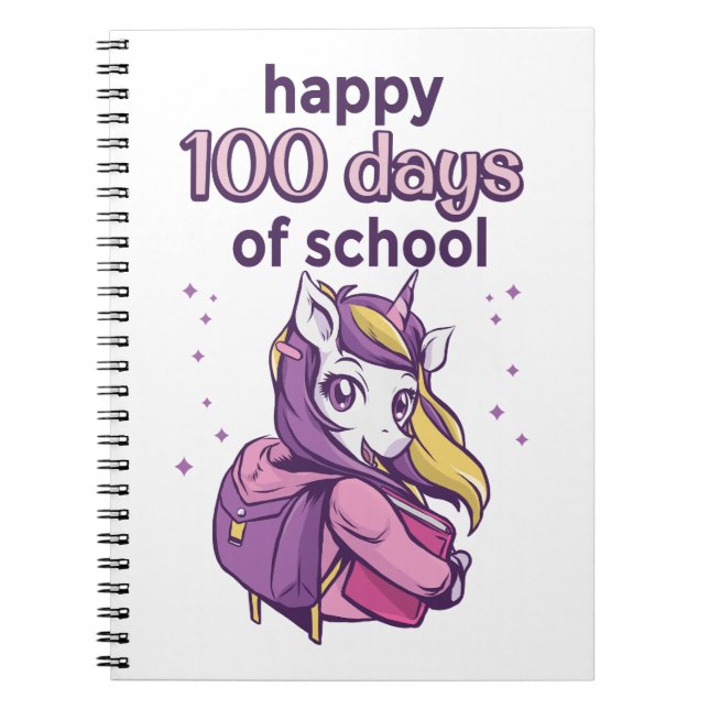 Carnet 100 jours d'école (Devant)