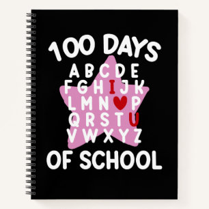 Carnet 100 Jours D'école Alphabet 100ème Jour Enseignant