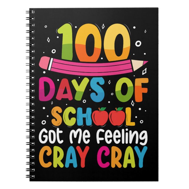 Carnet 100 jours d'école me rendent complètement fou (Devant)