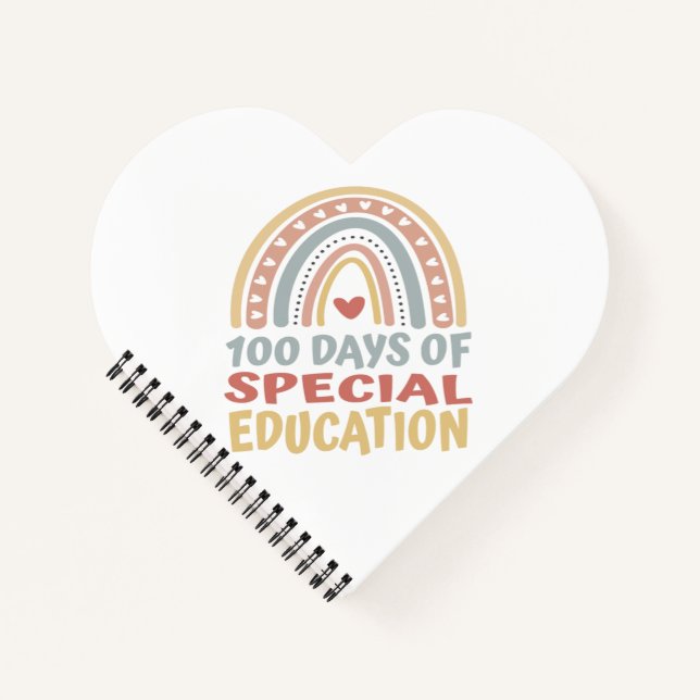 Carnet 100 jours Éducation spéciale 100 jours d'école Boh (Devant)