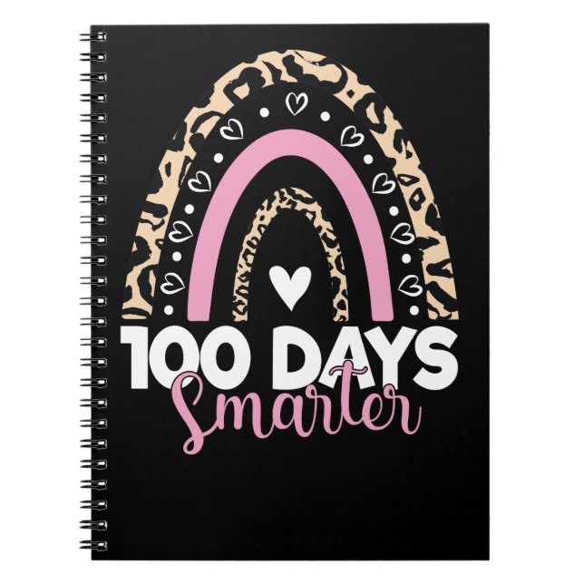 Carnet 100 jours plus intelligent Joyeux 100ème jour d'éc (Devant)