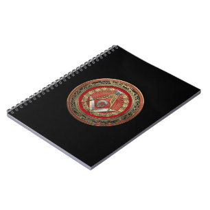 Carnet [100] Master Mason - Carré Or & Compass