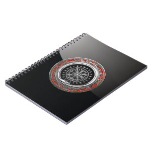 Carnet [100] Vegvisir - Viking Silver Magic Runic Compass