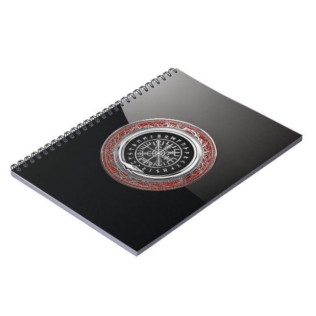Carnet [100] Vegvisir - Viking Silver Magic Runic Compass (Côté gauche)