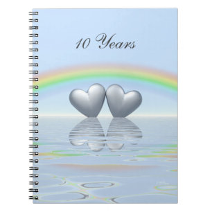 Carnet 10e anniversaire Tin Hearts
