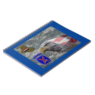 Carnet 10e Division de la montagne Irak Vétérinaire de co