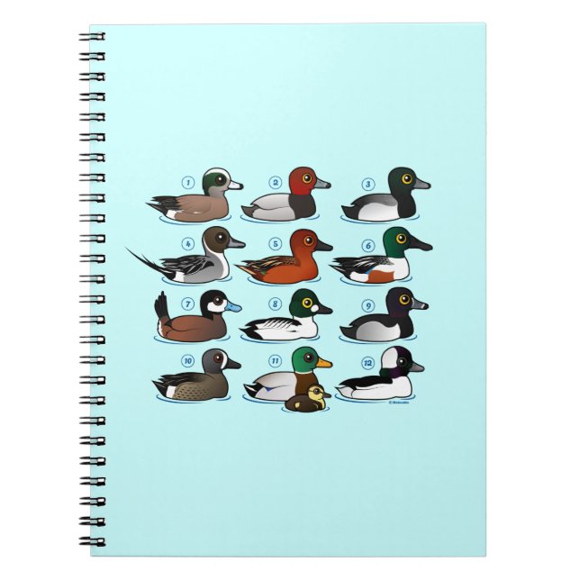Carnet 12 canards (Devant)