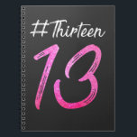 Carnet 13e anniversaire Treize filles Officielle Adolesce<br><div class="desc">Le birthday Ideas for Boys and Girls. Awesome Surprise for your thirteen year old kid,  grandkid,  son and daughter. Funny 13th Birthday Official Teenager Party Design for 13 years old niece and nephew.</div>