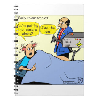 Carnet 1406 Caricature colonioscopique