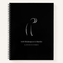 1600 Hamlet de Shakespeare Minimaliste