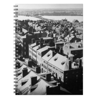 Carnet 1859 : La ville de Boston, le Massachusetts