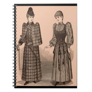 Carnet 1895 Empreinte détentrice manteau et robe pour dam