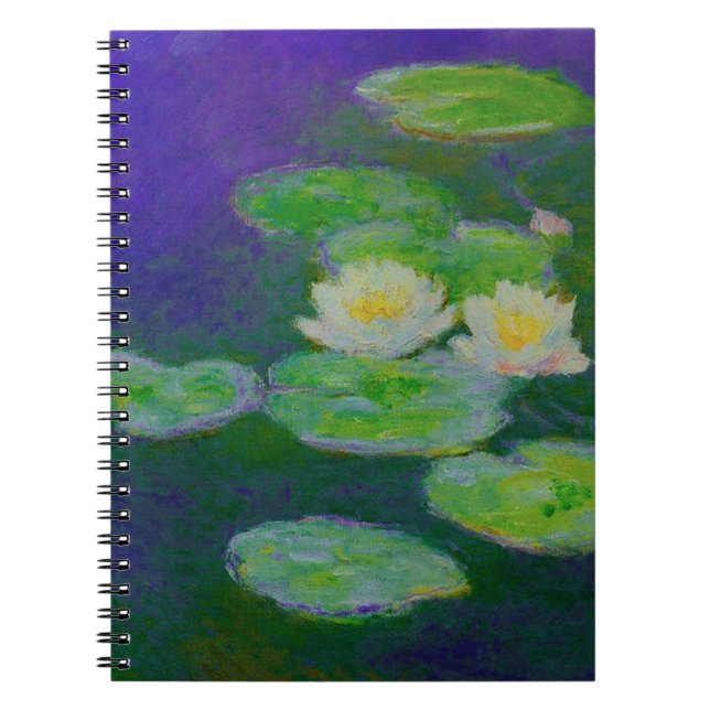 Carnet 1897 de nénuphars de Monet (Devant)