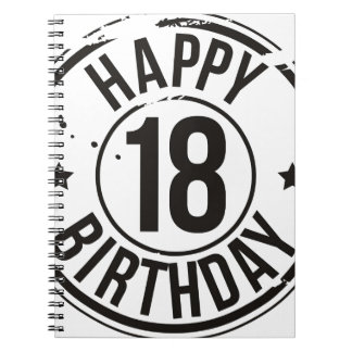 Carnet 18ème EFFET de TIMBRE d'ANNIVERSAIRE