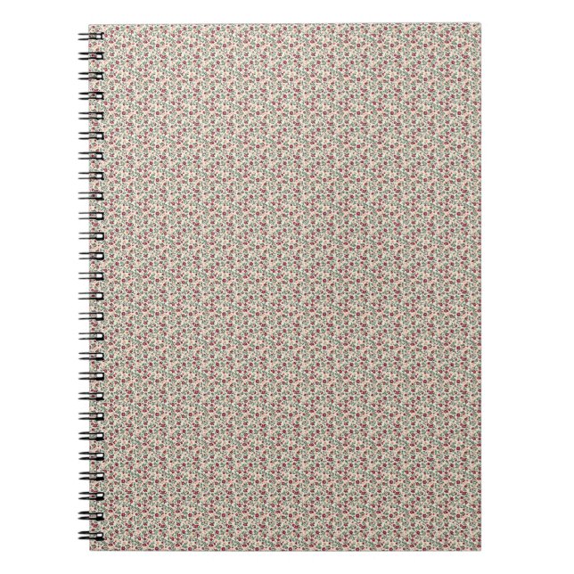 Carnet 1940s Utility Floral Sprig Pattern (Devant)