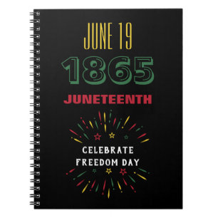 Carnet 19 juin 1865 Junetten Black History Fireworks