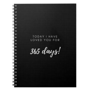 Carnet 1er Anniversaire Cadeau pour ami petit ami