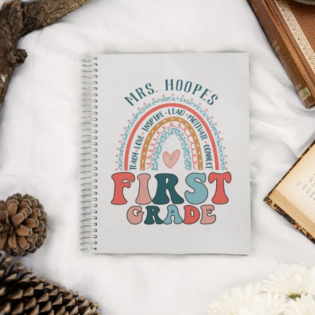 Carnet 1ère année Cadeau de l'enseignant Couverture rigid (Créateur téléchargé)