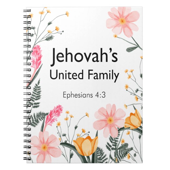 Carnet 2022-23 Circuit Assembly Famille unie de Jehovah (Devant)