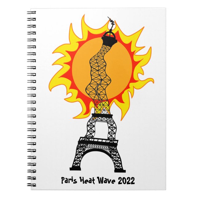 Carnet 2022 Heat Wave Paris (Devant)