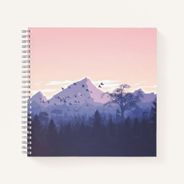 Carnet 21,6 cm x 21,6 cm (Devant)