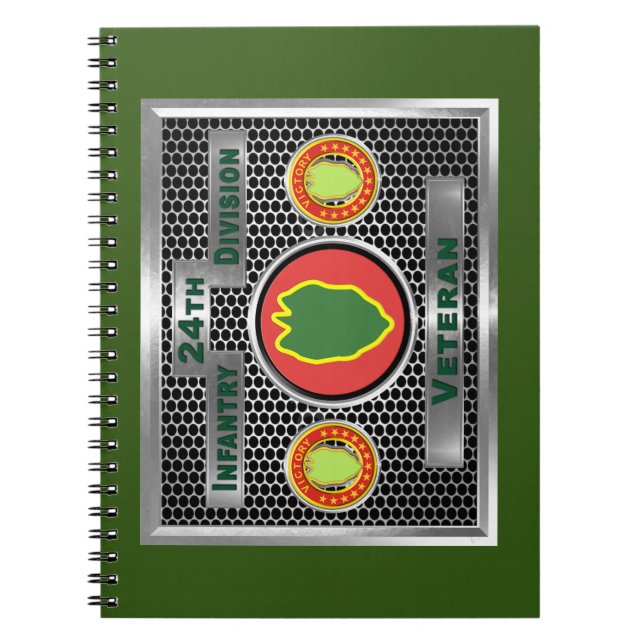 Carnet 24e division d'infanterie mécanisée (Devant)