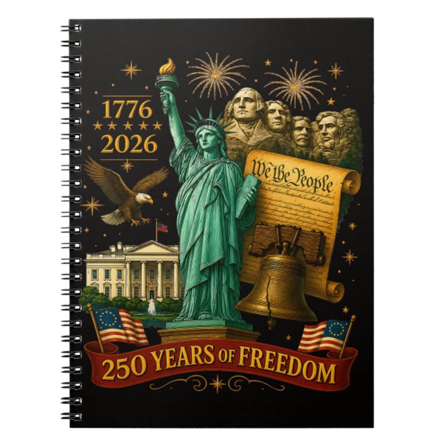 Carnet 250 ans de liberté américaine (Devant)