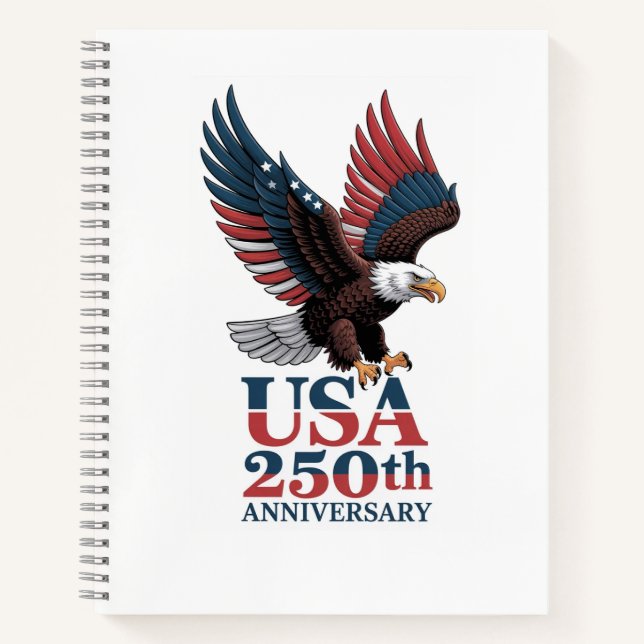 Carnet 250e anniversaire des États-Unis (Devant)