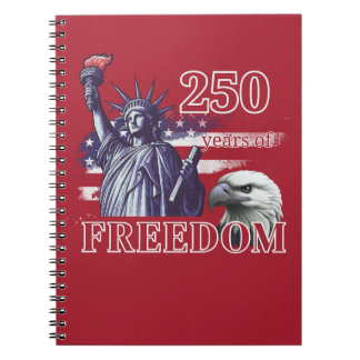 Carnet 250th Anniversary USA Flag Liberty Eagle Freedom