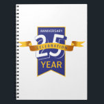 Carnet 25 th anniversary<br><div class="desc">25 th Anniversary Banner is created by Edward Eksi for your Special day in life.</div>