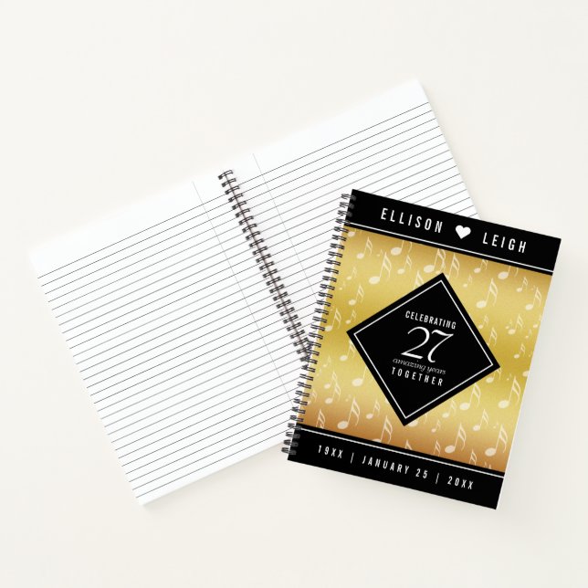 Carnet 27e anniversaire du Mariage de musique (Intérieur)
