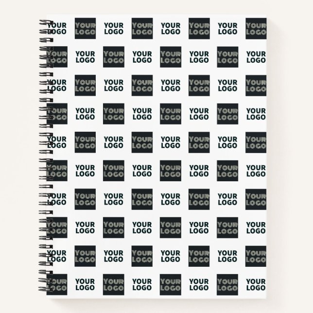 Carnet 2 Logos Simples Logos Répétitifs | Blanc (Devant)