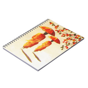 Carnet 2 moines bouddhistes laotiens