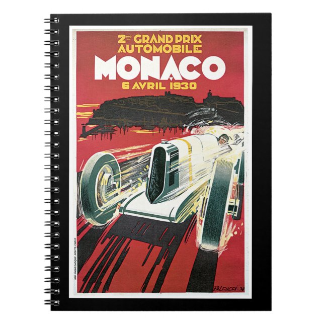 Carnet 2e Grand Prix Automobile de Monaco (Devant)