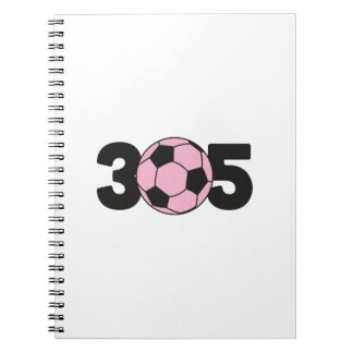 Carnet 305 Rose Inter Soccer