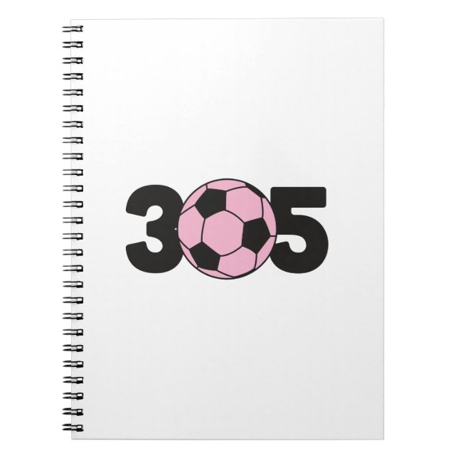 Carnet 305 Rose Inter Soccer (Devant)