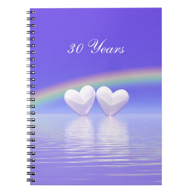Carnet 30e anniversaire Pearl Hearts (Devant)