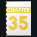 Carnet 35e Birthday Toxits Chapter 35 Happy Bday Funny Id<br><div class="desc">35e anniversaire Cadeaux Chapitre 35 Heureux Anniversaire Drôle Idée</div>