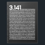 Carnet 3.14 Pi Day Math Irrational Number Pi<br><div class="desc">Mathematician gift math teacher math. 3.14 Circle number math irrational number pi.</div>