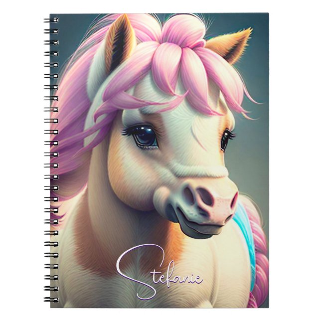 Carnet 3D Spirit Pony 1 (Devant)
