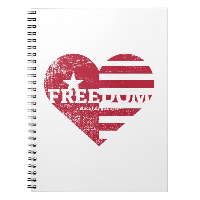 Carnet 4th of July America (Devant)